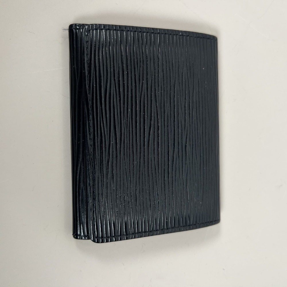 Louis Vuitton Black Epi Leather Card Case